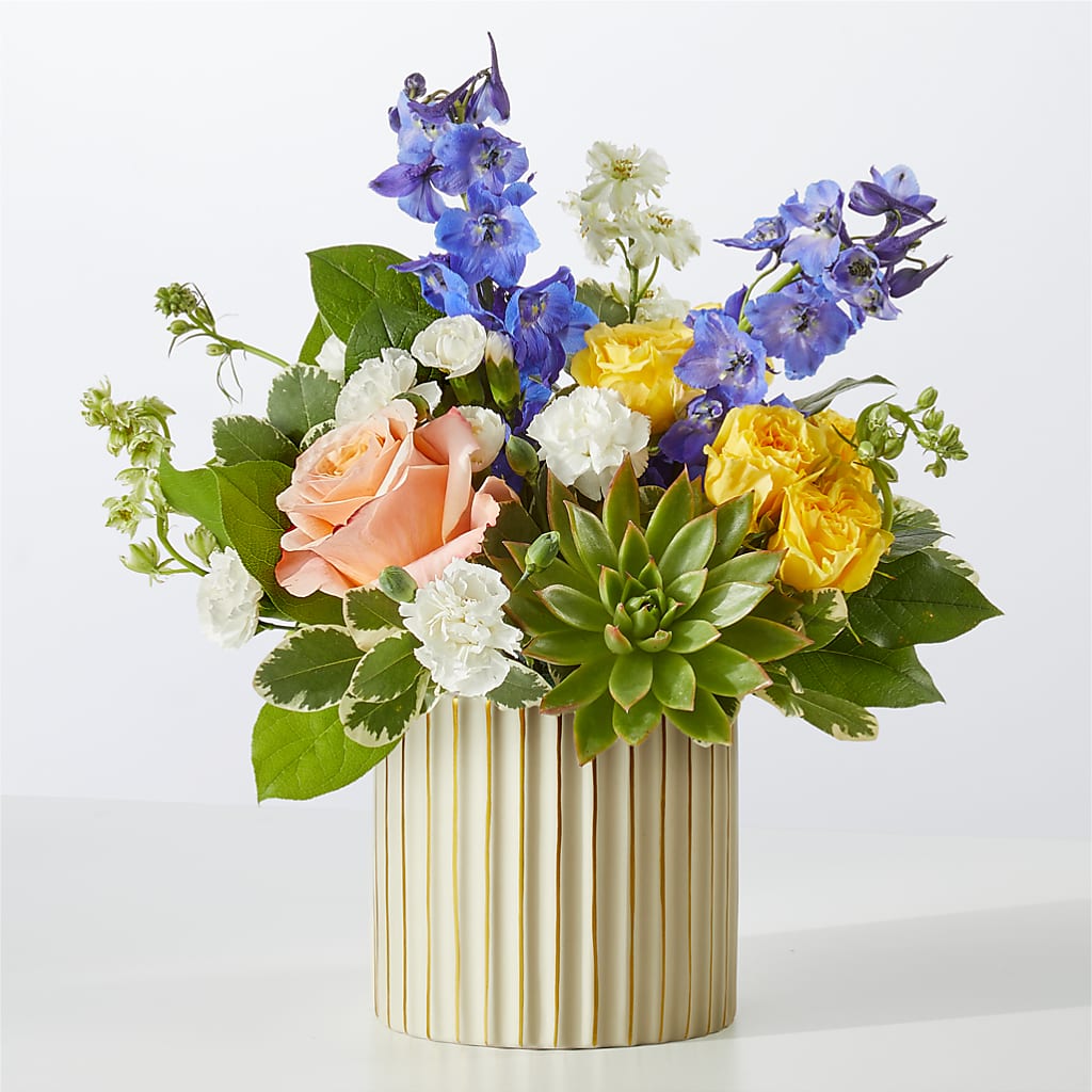 Cobalt Reverie Bouquet – Calumet Florist, Calumet City IL
