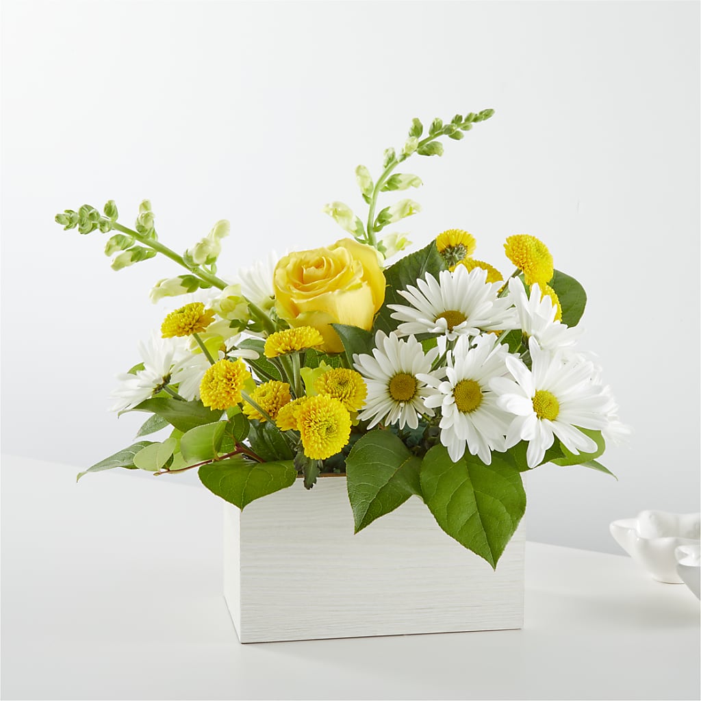 Sun Salutation Box Bouquet – Calumet Florist, Calumet City IL