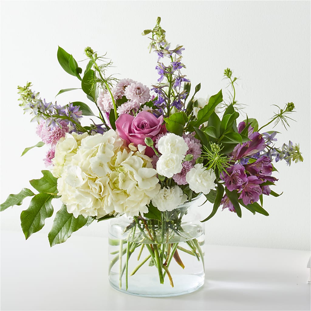 Violet Caress Bouquet – Calumet Florist, Calumet City IL