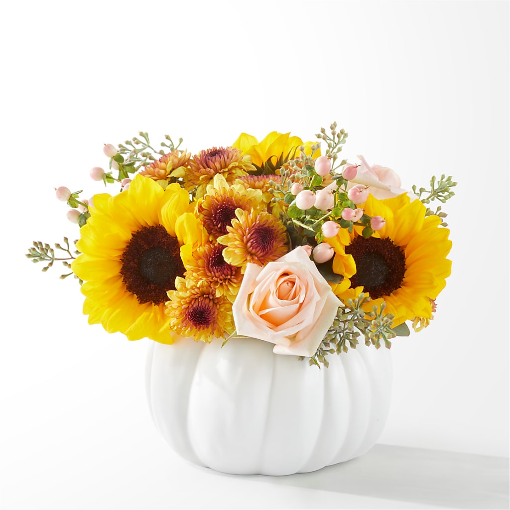 Pumpkin to Talk About Bouquet – Calumet Florist, Calumet City IL
