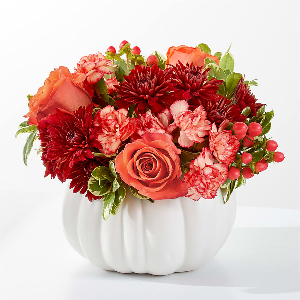 Autumn Air Pumpkin Bouquet – Calumet Florist, Calumet City IL