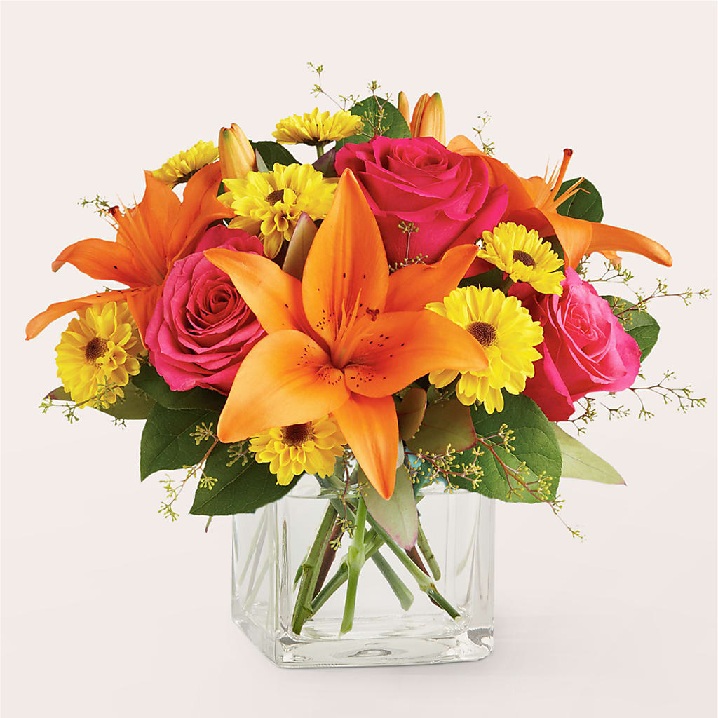 Neon Lights Bouquet – Calumet Florist, Calumet City IL