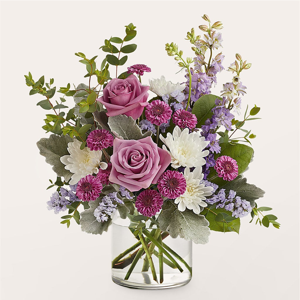 Violet Frost Bouquet – Calumet Florist, Calumet City IL