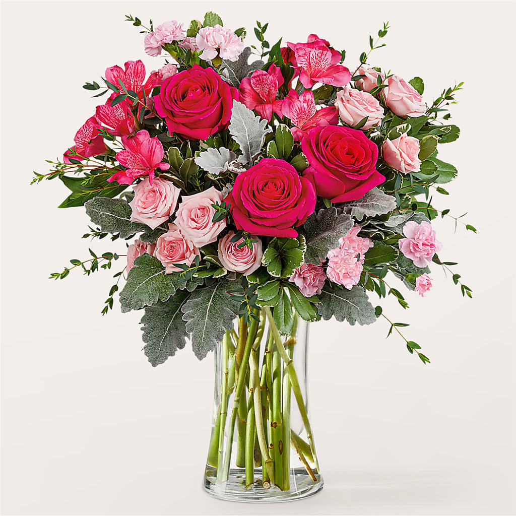 Tickled Pink Bouquet – Calumet Florist, Calumet City IL
