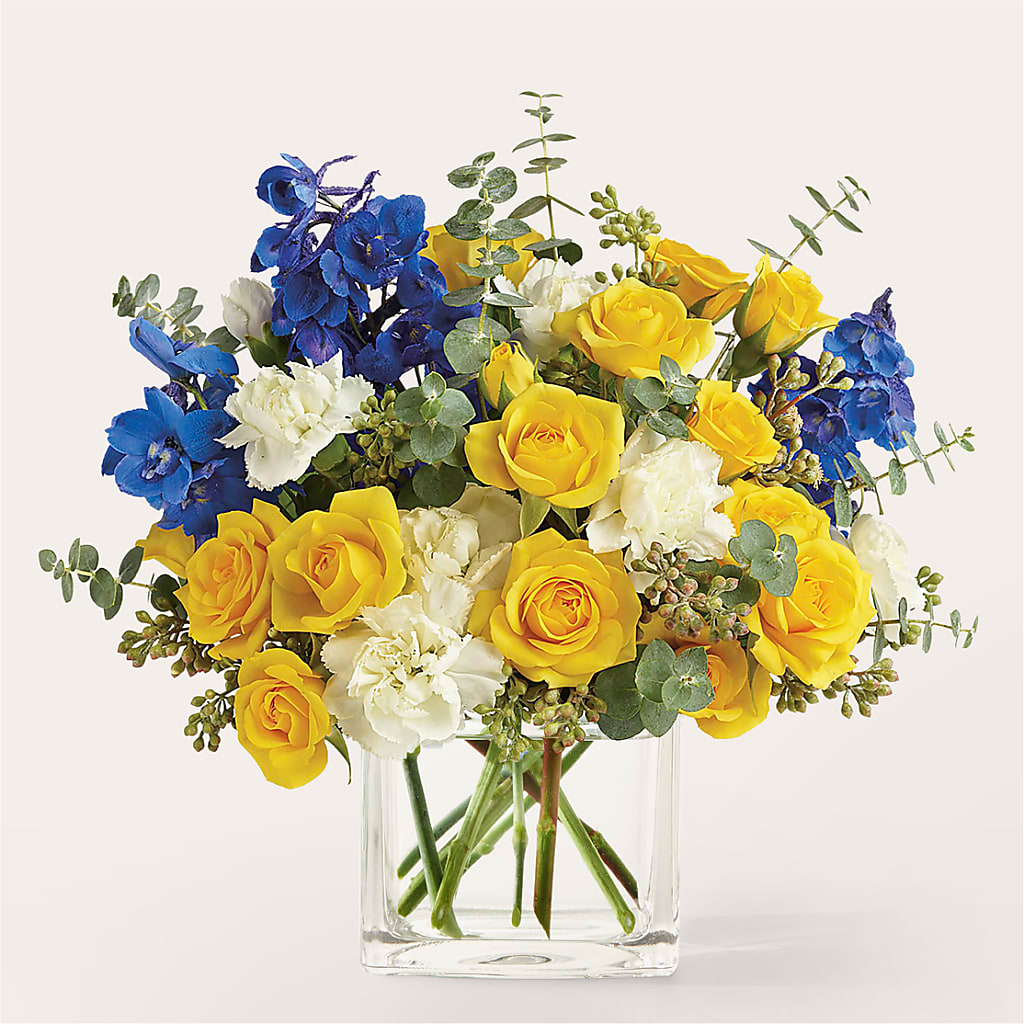 Sparkling Citrine Bouquet – Calumet Florist, Calumet City IL