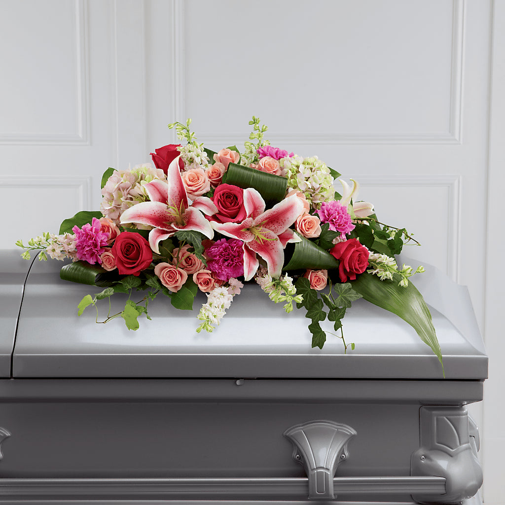 Splendid Grace Casket Spray – Calumet Florist, Calumet City IL