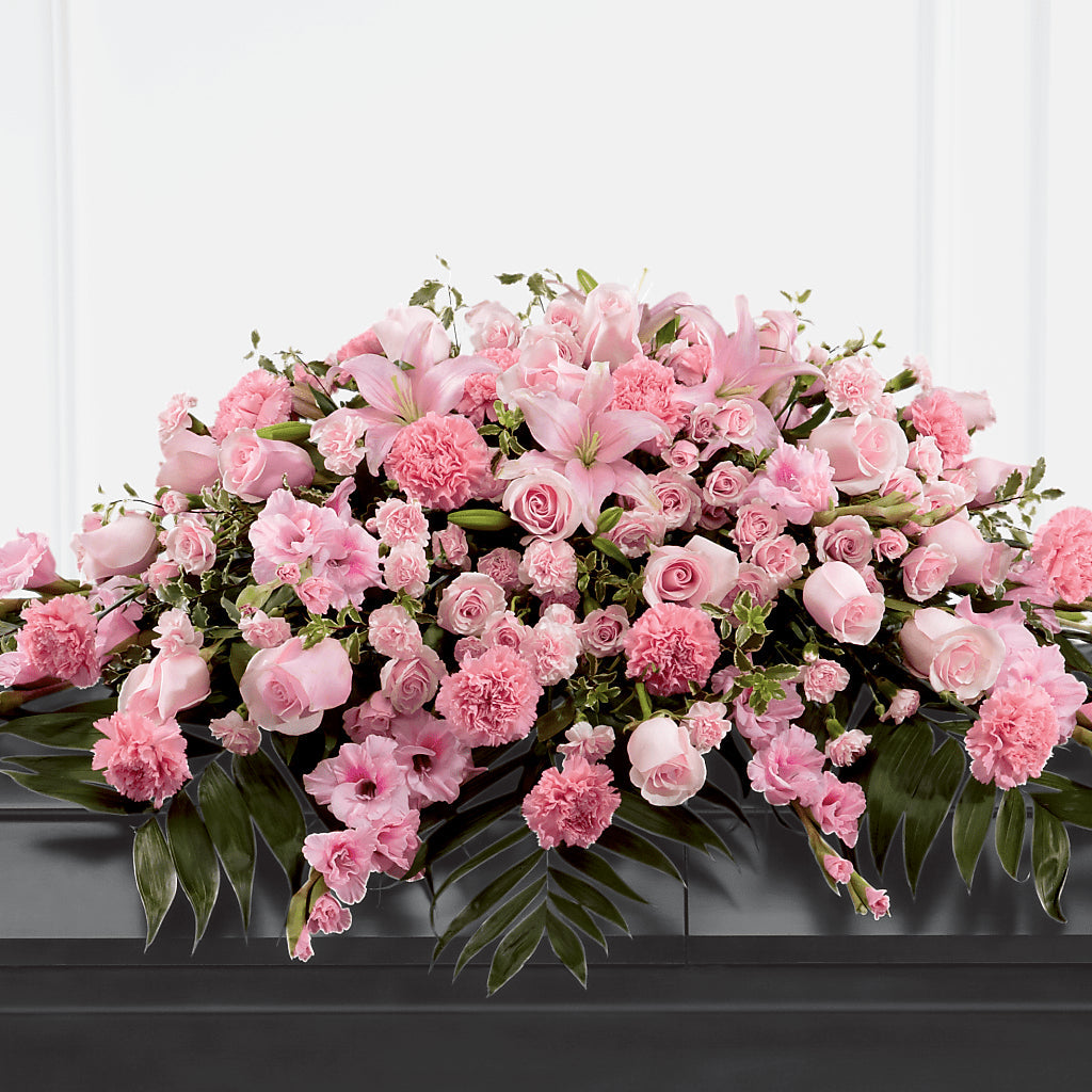 Garden of Comfort Casket Spray (Standard) – Calumet Florist, Calumet City IL