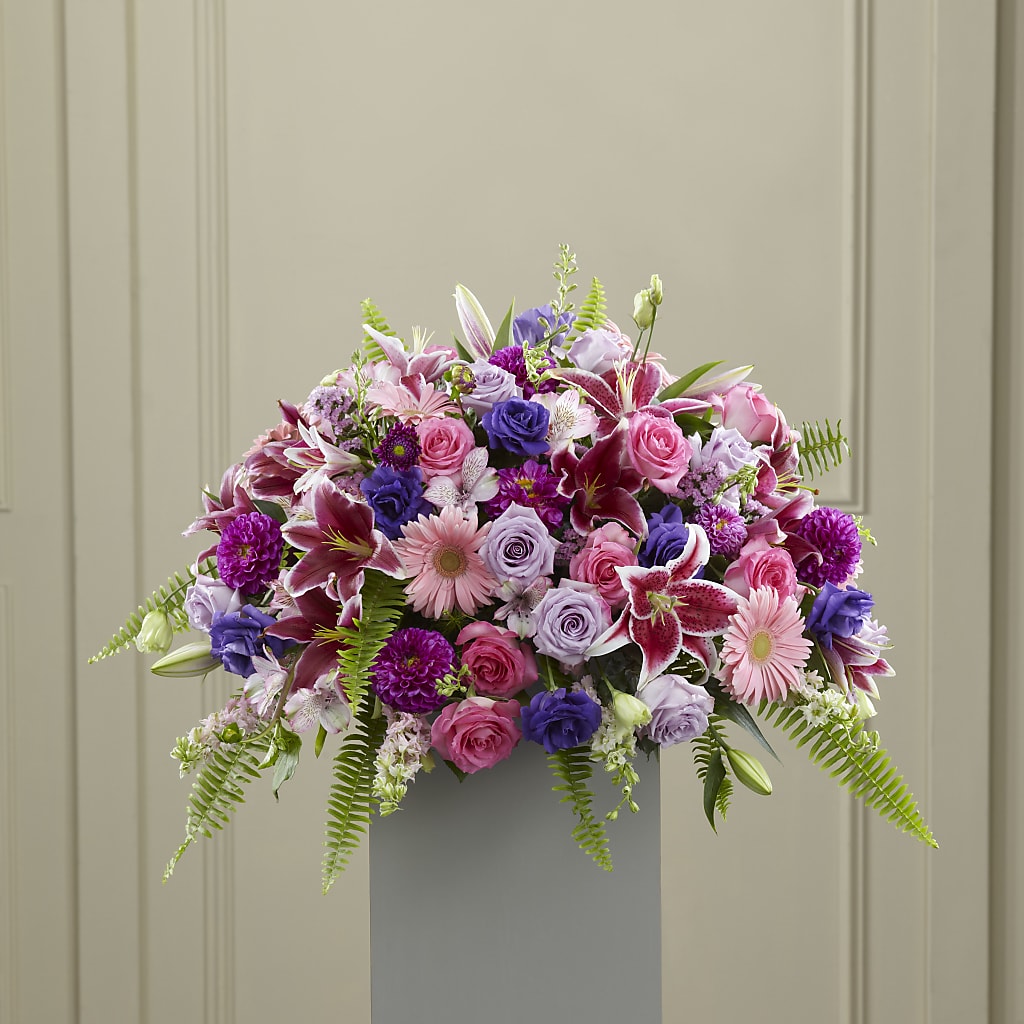 Fare Thee Well Pedestal – Calumet Florist, Calumet City IL