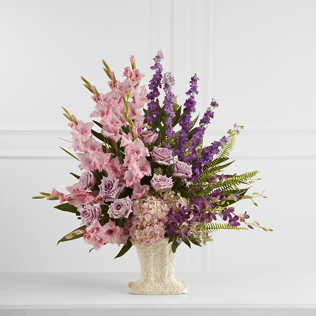 Flowing Garden Arrangement – Calumet Florist, Calumet City IL