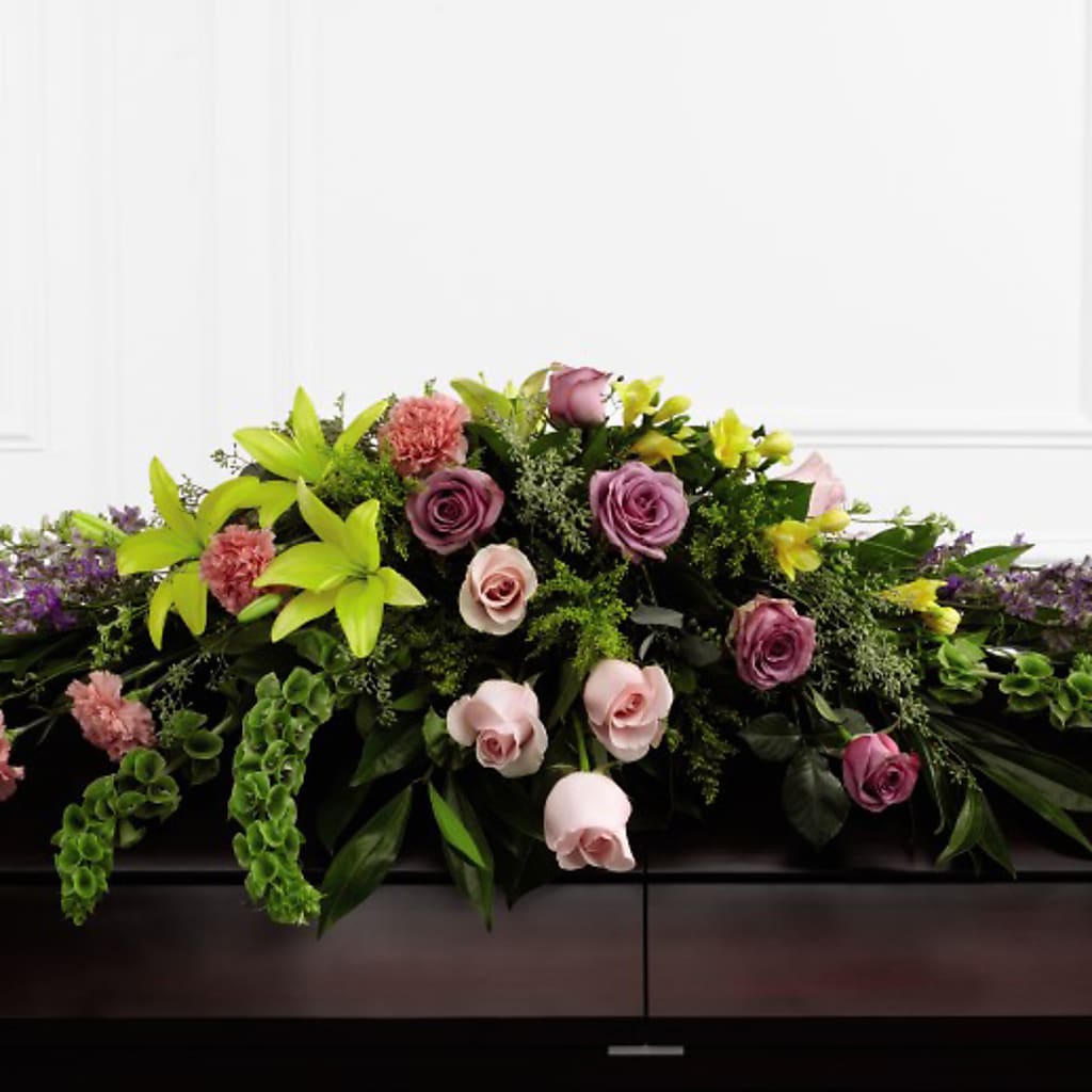 Forever Beloved Casket Spray – Calumet Florist, Calumet City IL