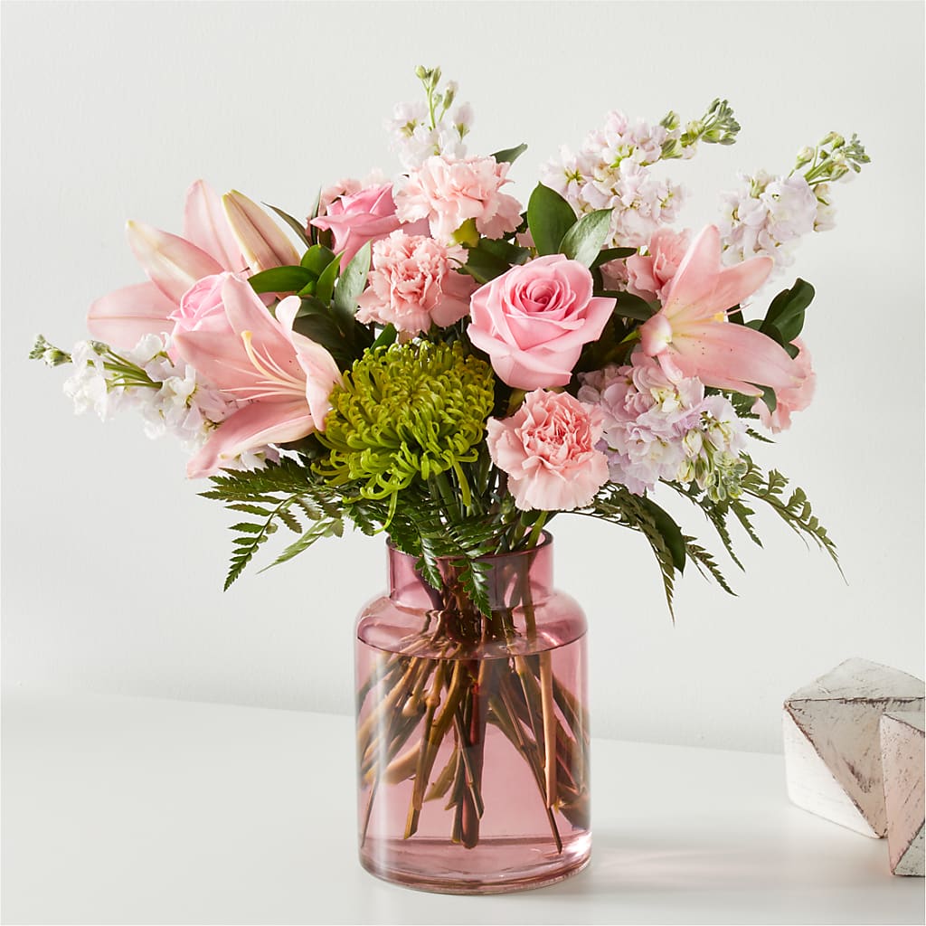 Pretty in Pink Bouquet – Calumet Florist, Calumet City IL
