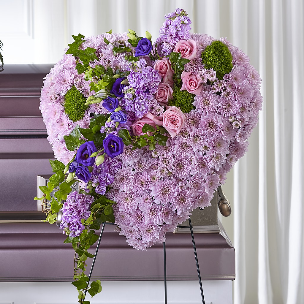 Treasured Love Standing Heart – Calumet Florist, Calumet City IL