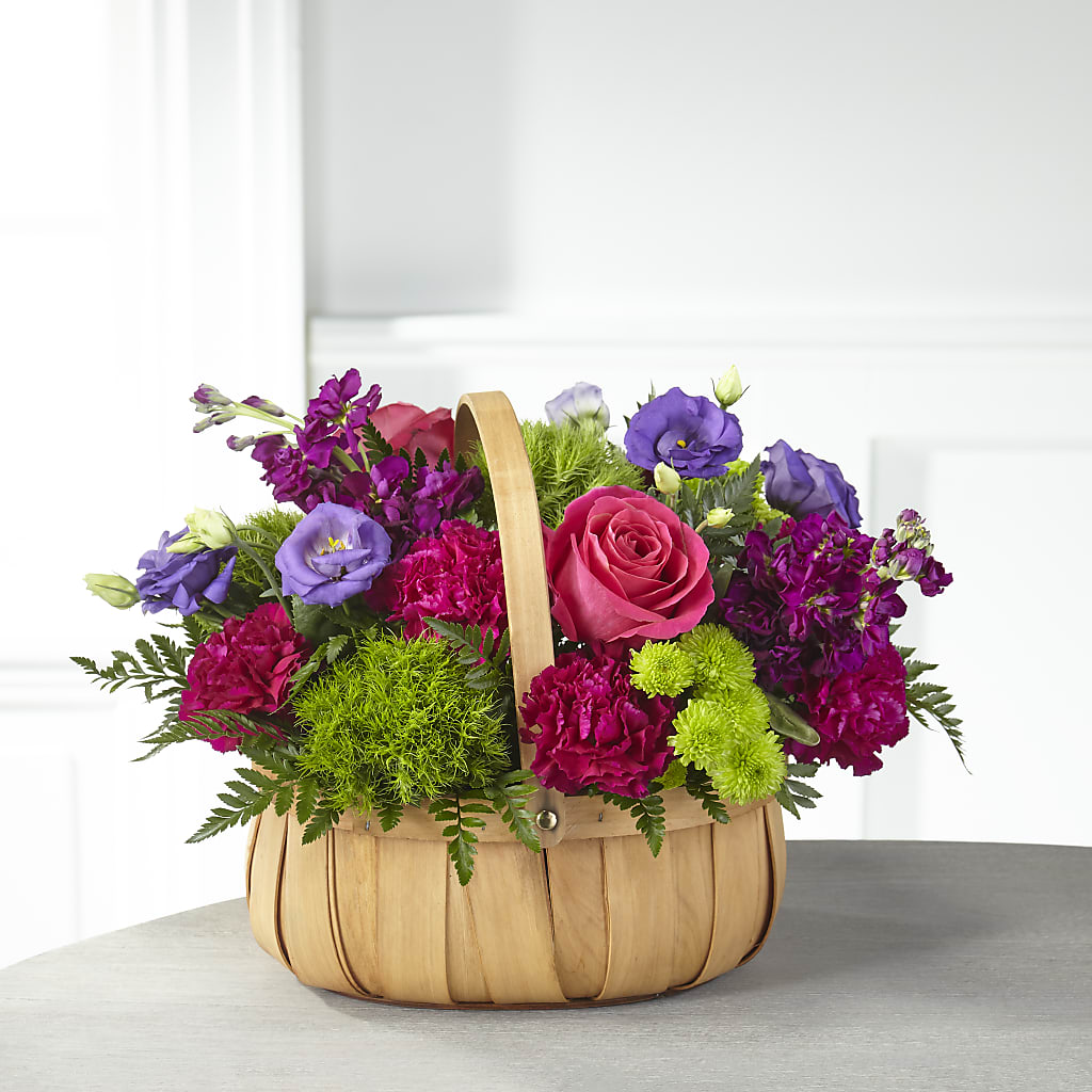 Serene Sanctuary Basket – Calumet Florist, Calumet City IL