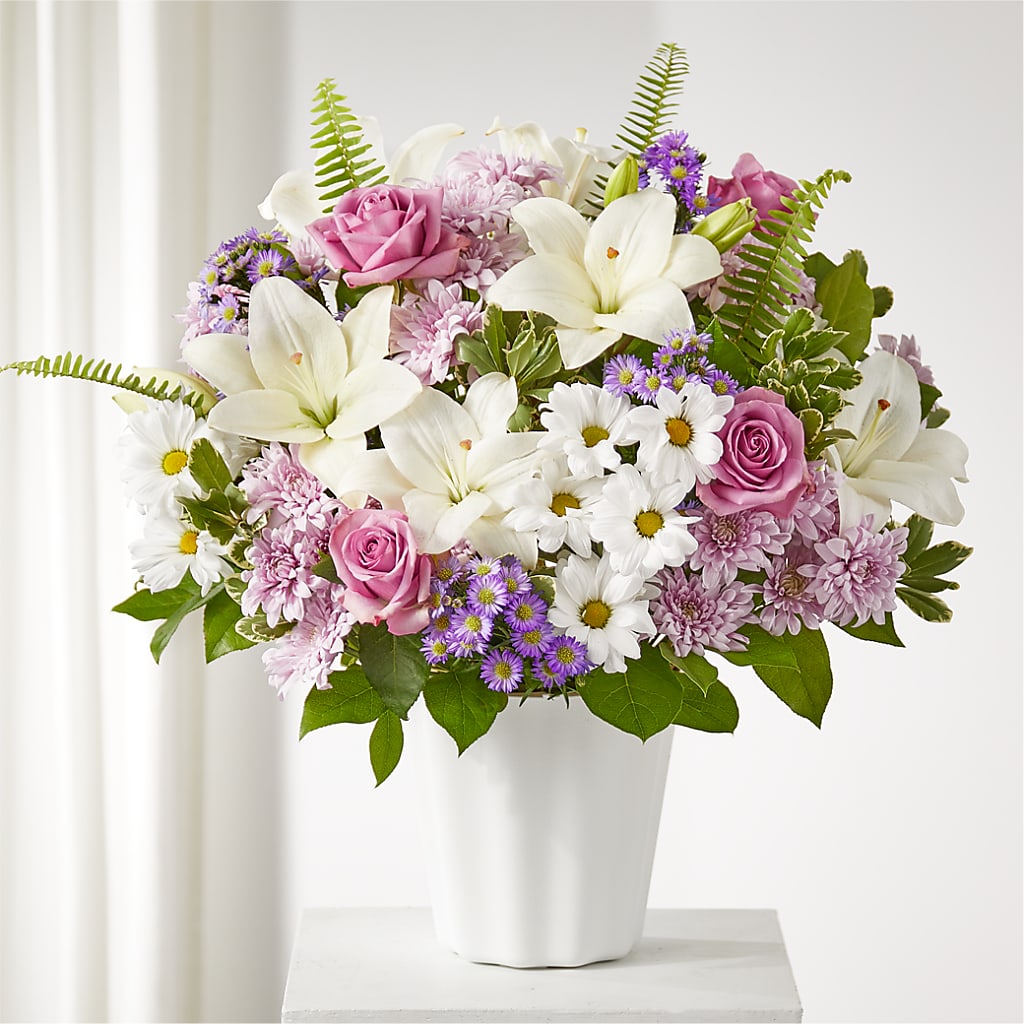 Warmest Thoughts Tabletop Basket – Calumet Florist, Calumet City IL