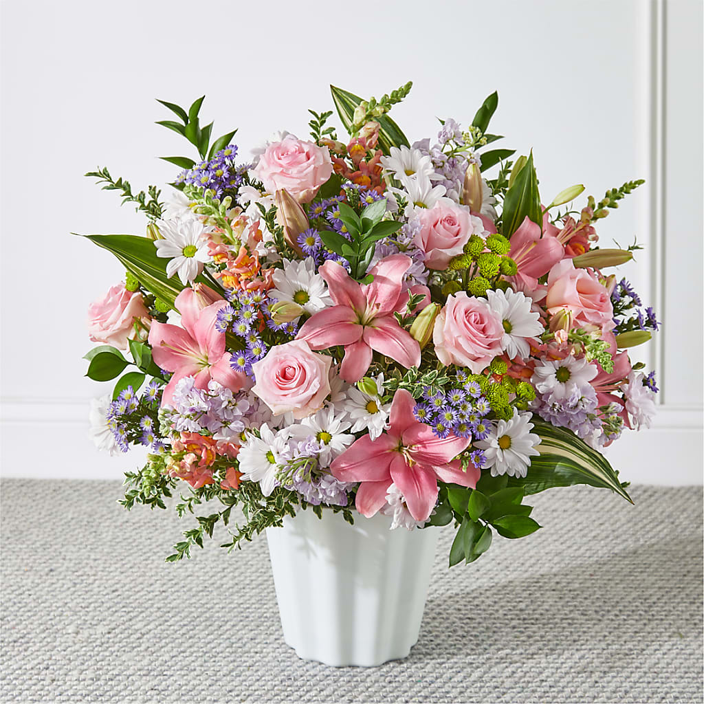 Abundant Compassion Floor Basket – Calumet Florist, Calumet City IL