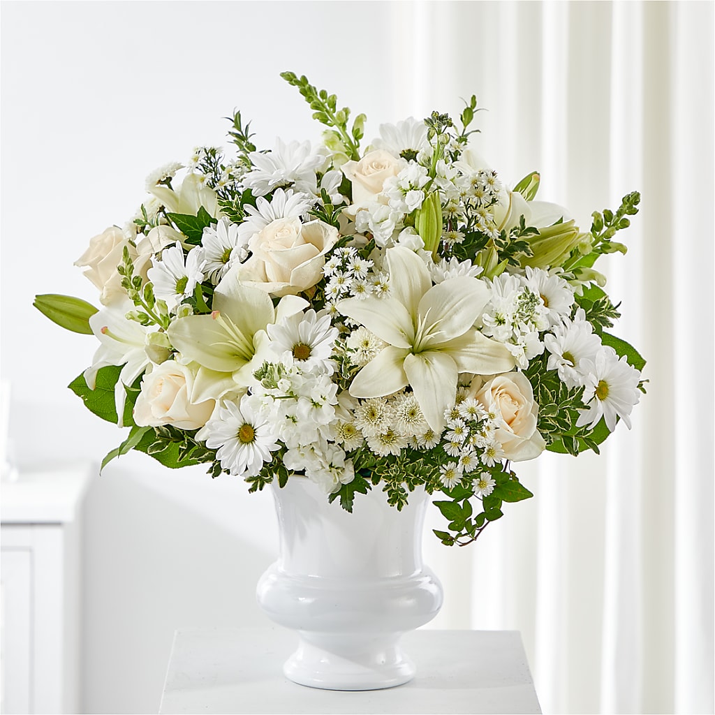 Uplifting Urn Arrangement – Calumet Florist, Calumet City IL