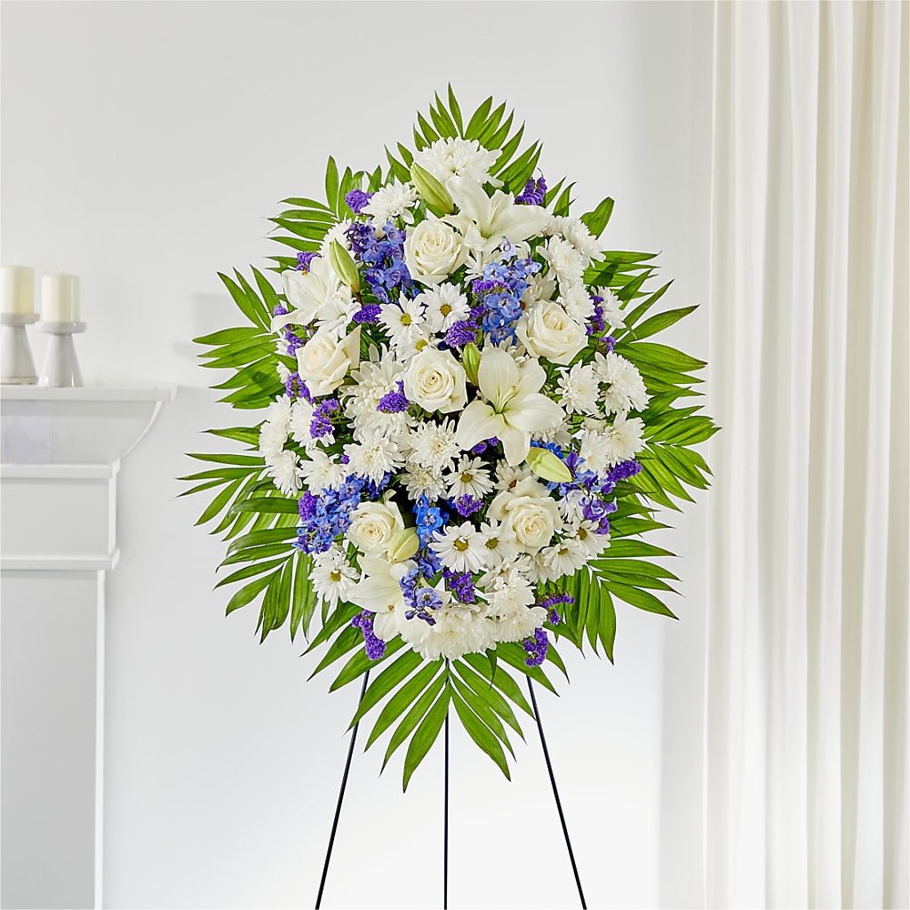 At Rest Standing Spray – Calumet Florist, Calumet City IL