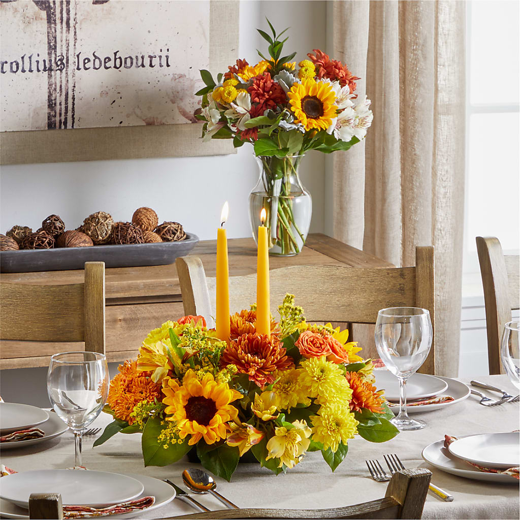 Golden Gathering Bundle – Calumet Florist, Calumet City IL
