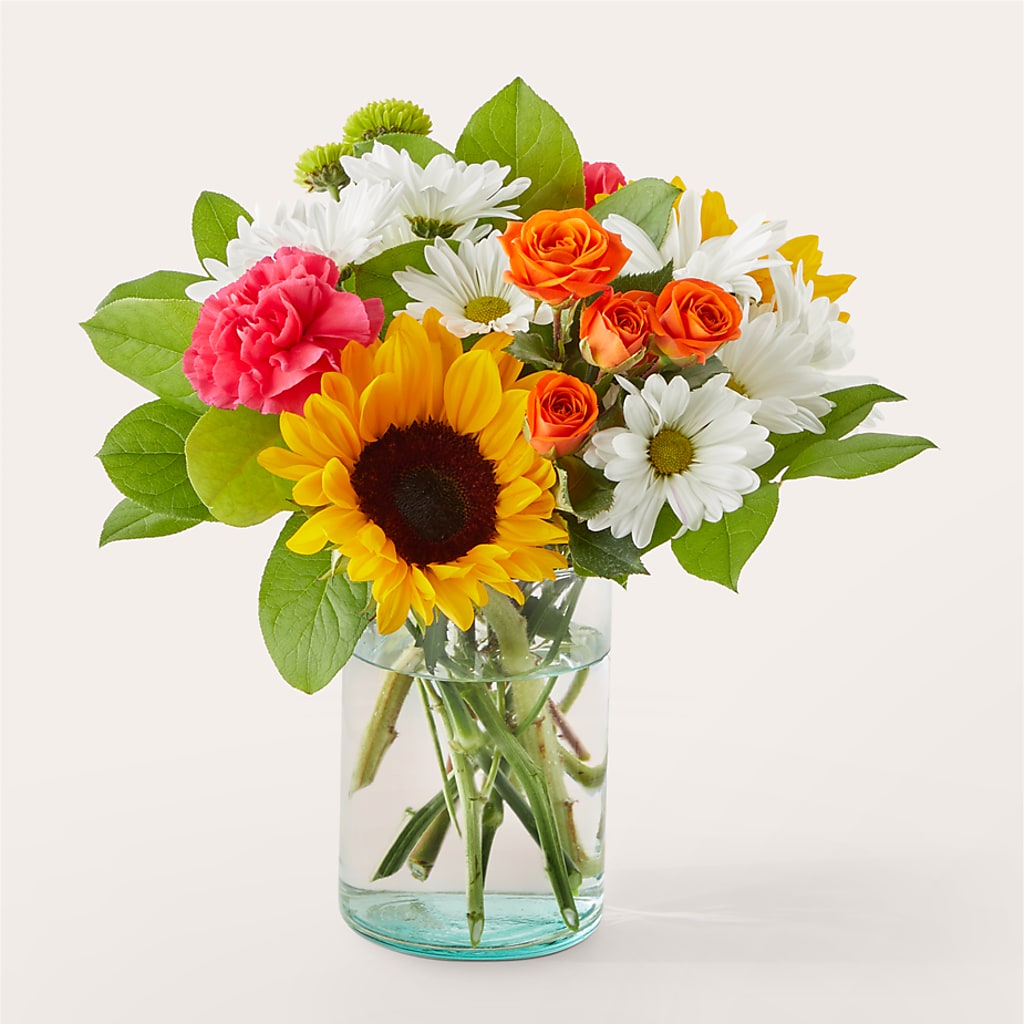 Sun-drenched Blooms Bouquet – Calumet Florist, Calumet City IL