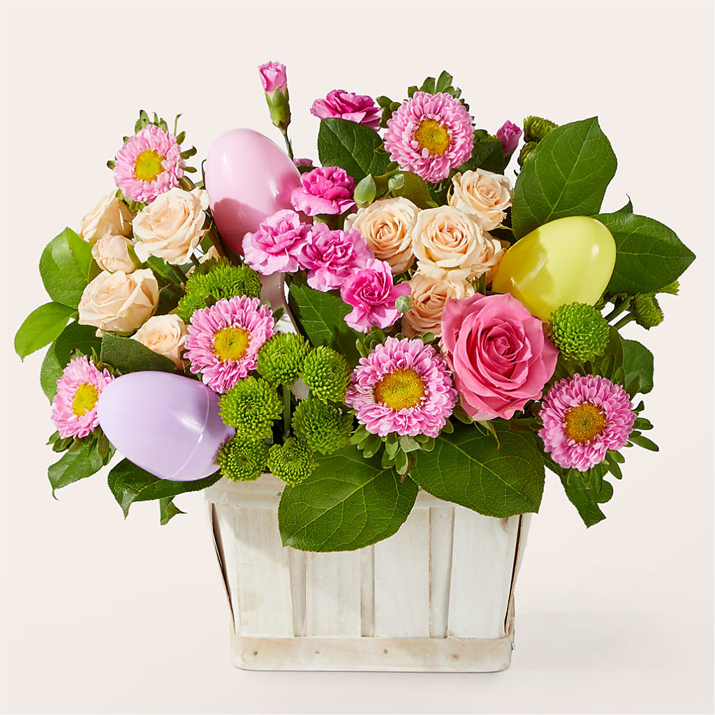 Get Eggcited Basket – Calumet Florist, Calumet City IL