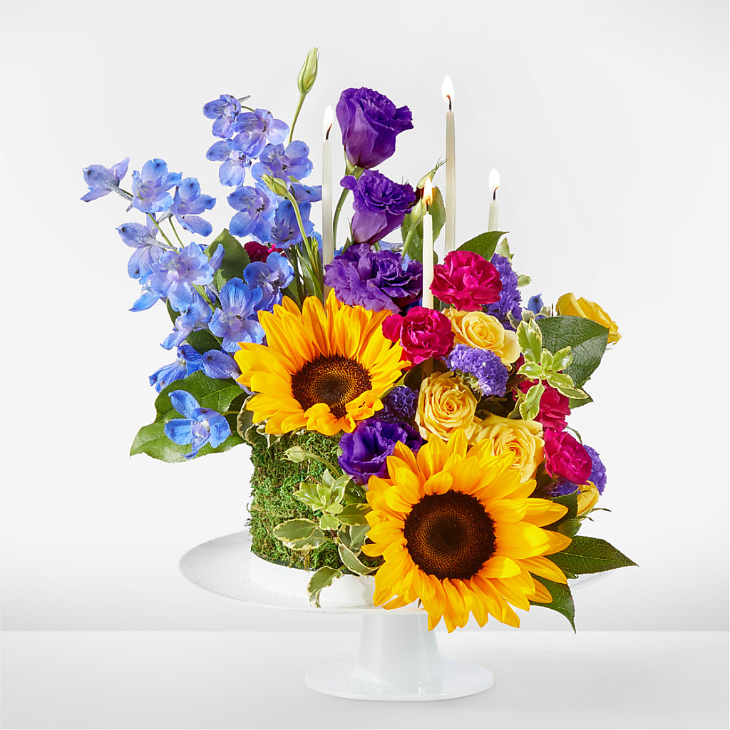Star of the Day Floral Cake – Calumet Florist, Calumet City IL