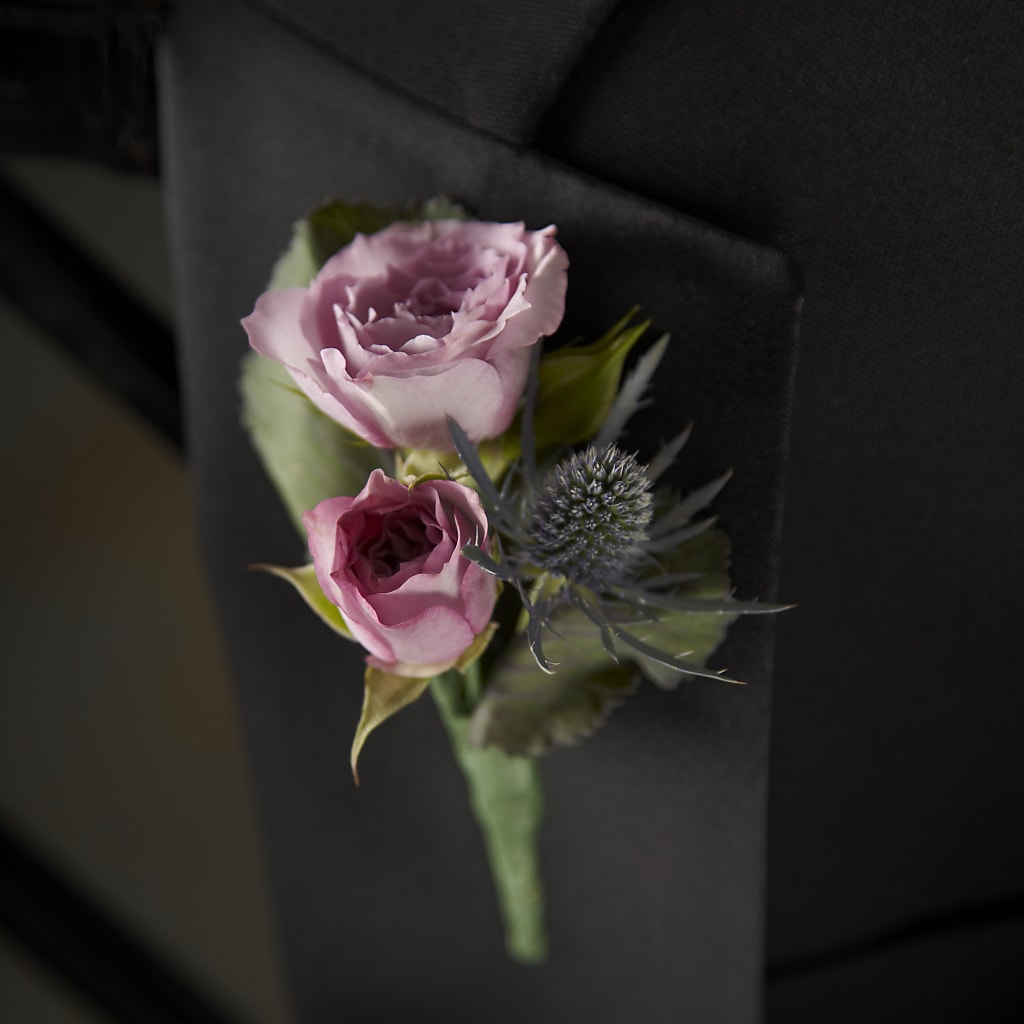 Veronica Boutonniere – Calumet Florist, Calumet City IL