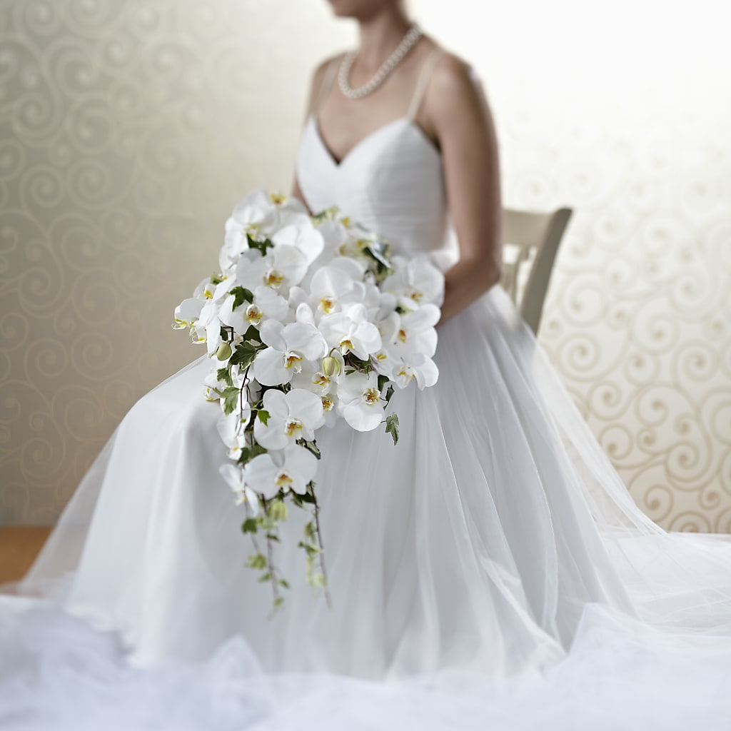 Classic White Bouquet – Calumet Florist, Calumet City IL
