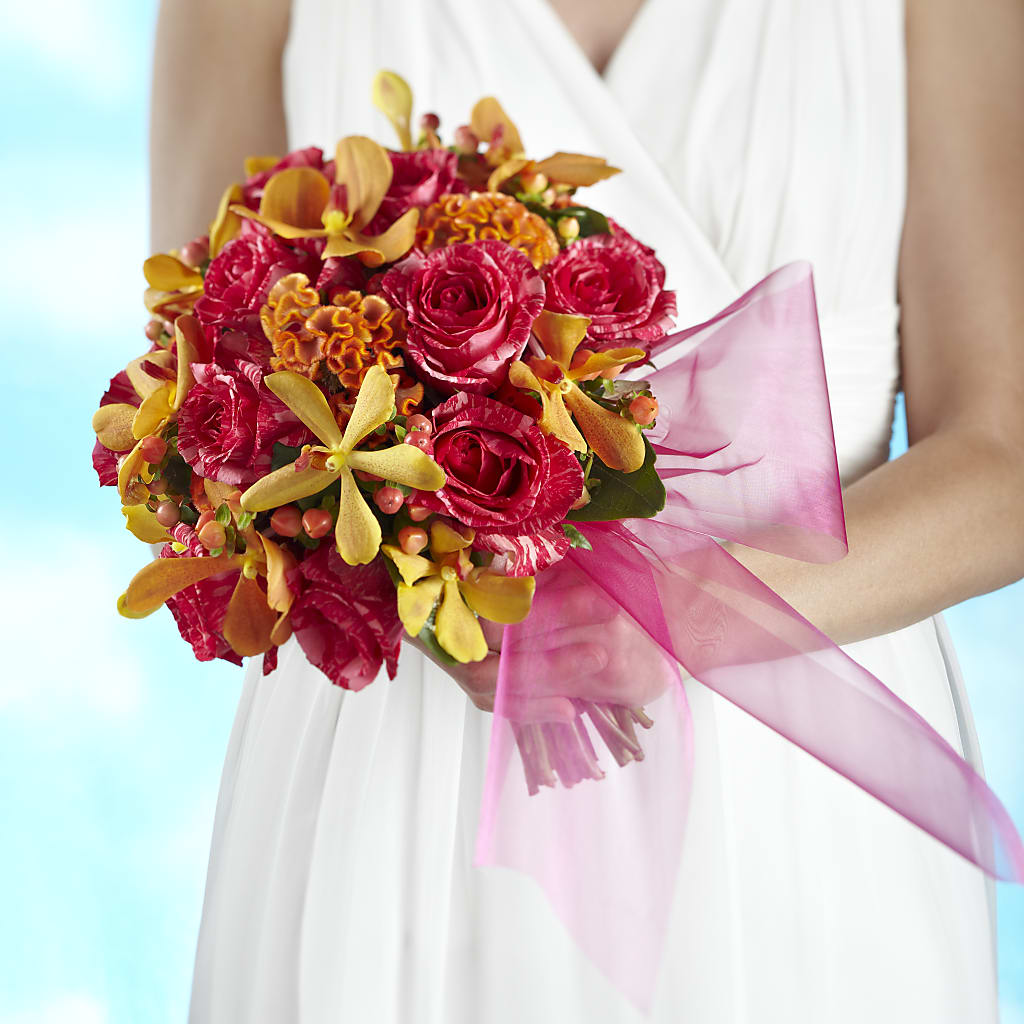 Brilliant Shades of Love Bouquet – Calumet Florist, Calumet City IL