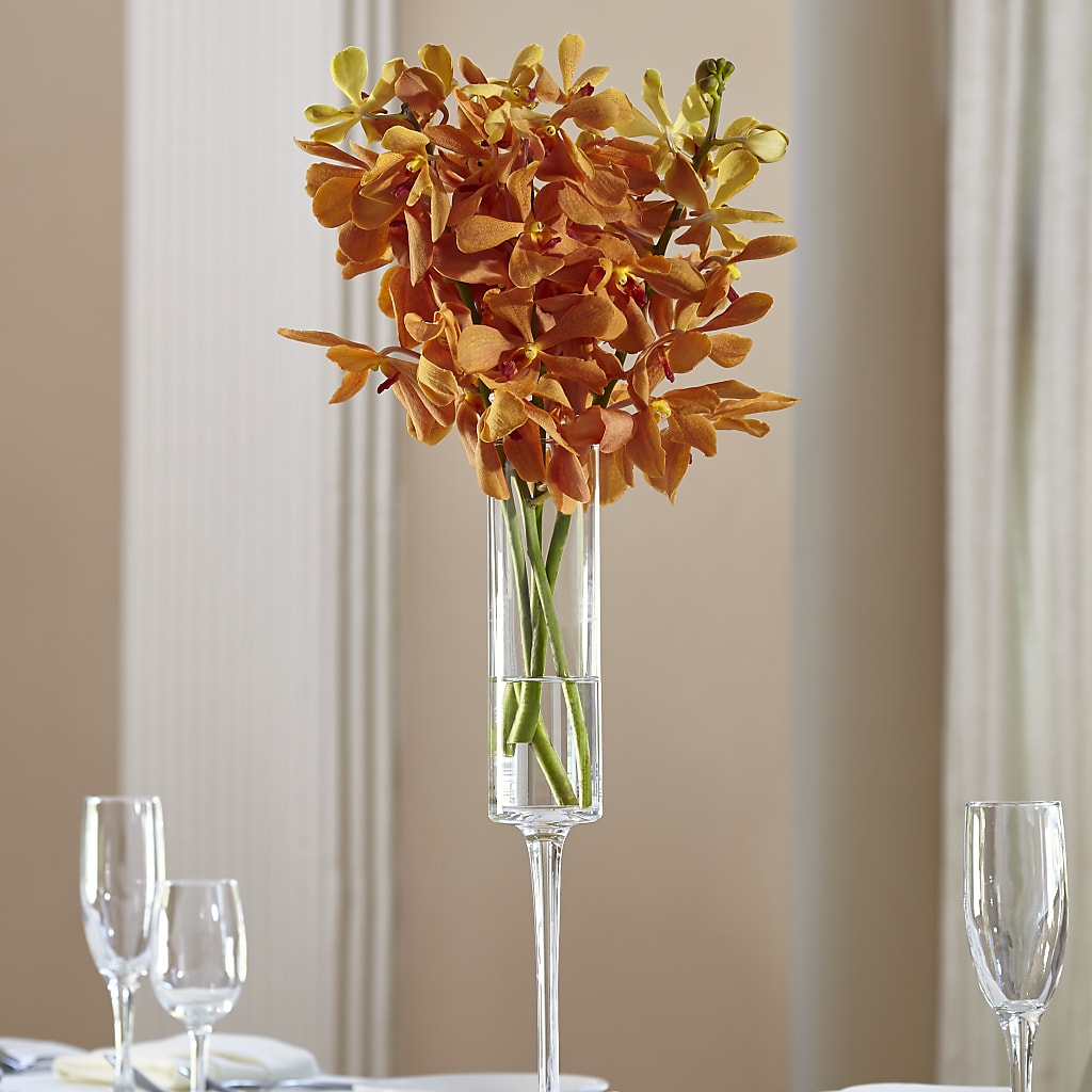 Orange Mokara Bouquet – Calumet Florist, Calumet City IL