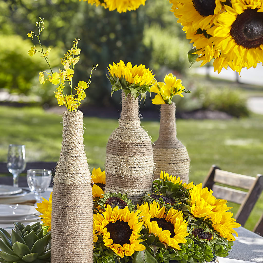 Sublime Garden Centerpiece – Calumet Florist, Calumet City IL
