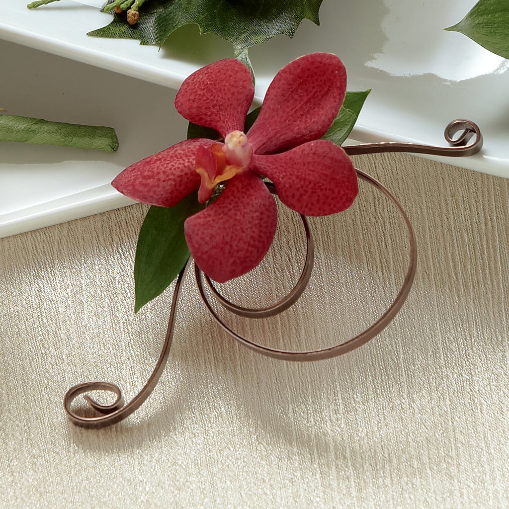 Red Mokara Boutonniere – Calumet Florist, Calumet City IL
