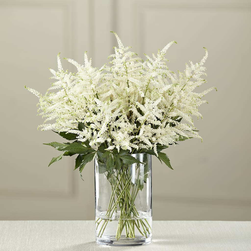 White Astilbe Bouquet – Calumet Florist, Calumet City IL