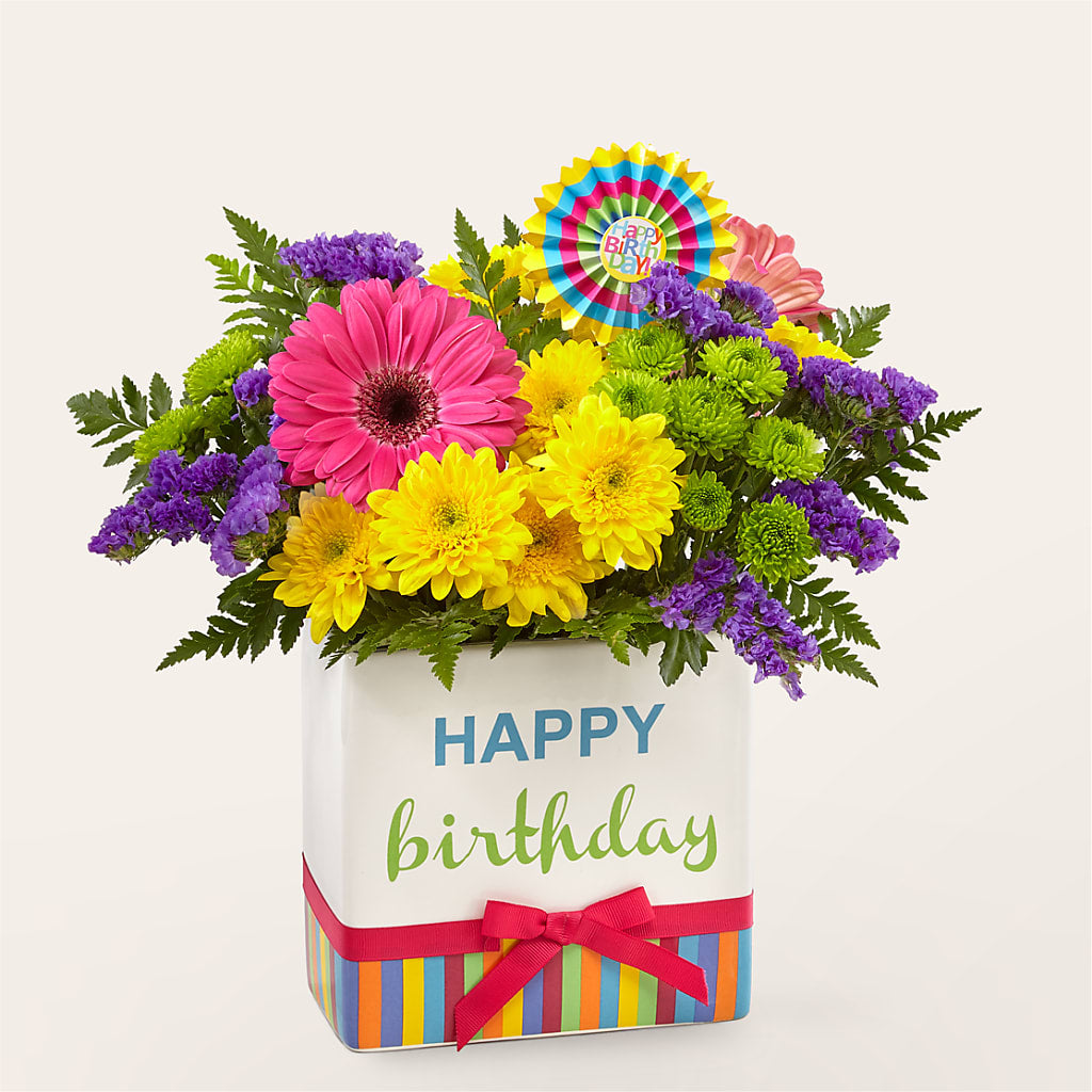 Birthday Brights Bouquet –  Calumet Florist, Calumet City IL