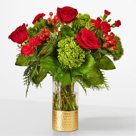Plaid Throw Bouquet –  Calumet Florist, Calumet City IL