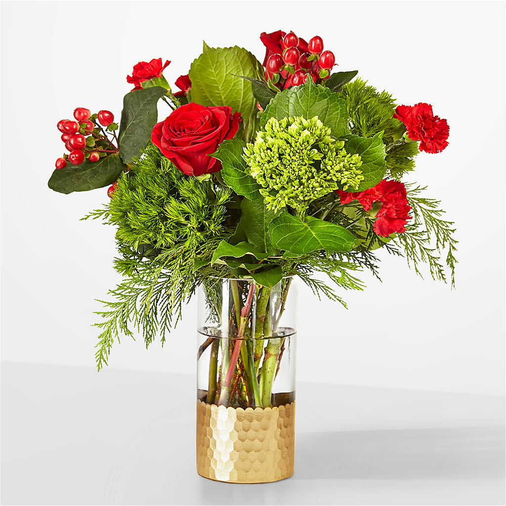 Plaid Throw Bouquet –  Calumet Florist, Calumet City IL