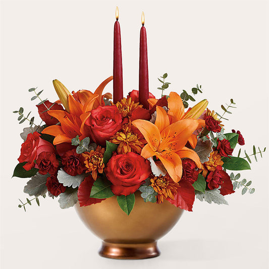 Fruits of Fall Centerpiece –  Calumet Florist, Calumet City IL