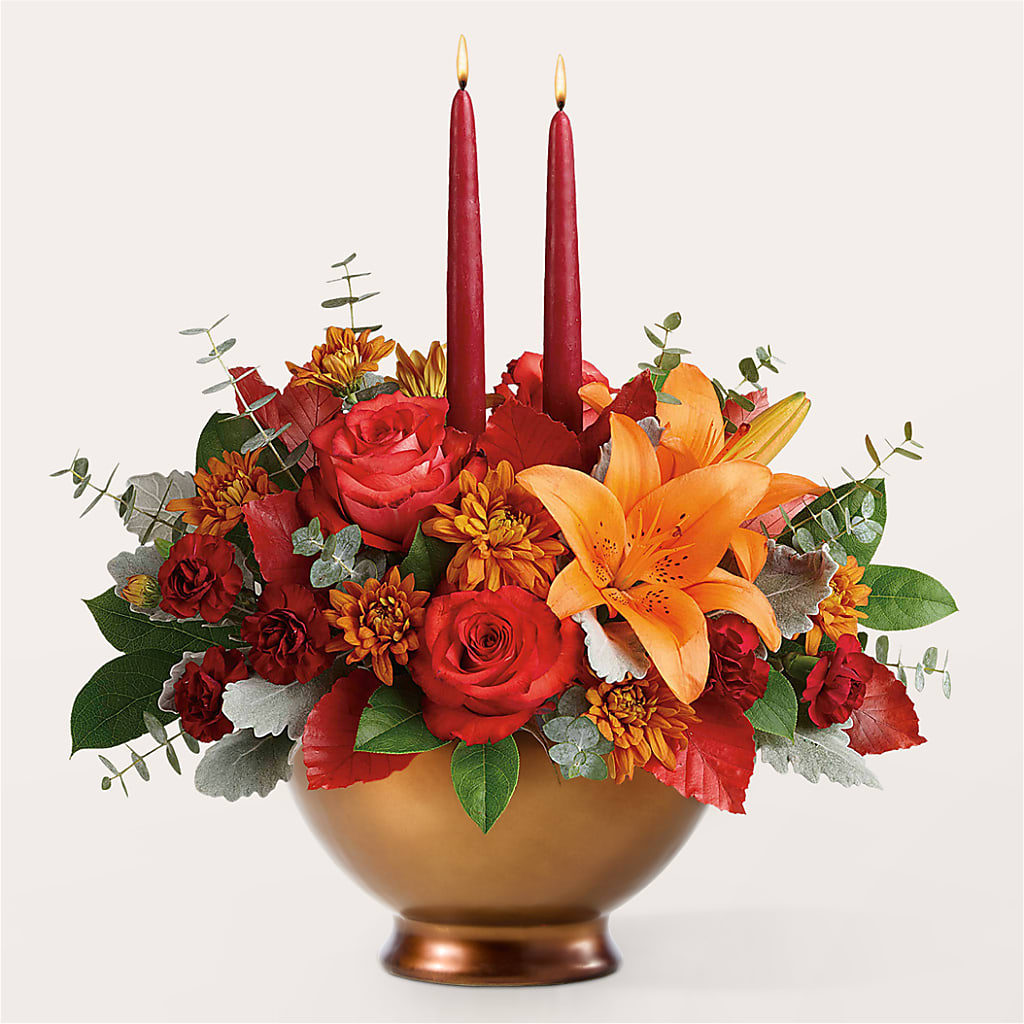 Fruits of Fall Centerpiece –  Calumet Florist, Calumet City IL