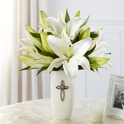 Faithful Blessings Bouquet –  Calumet Florist, Calumet City IL