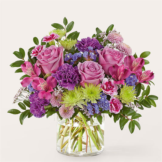 Glass Half Full Bouquet –  Calumet Florist, Calumet City IL