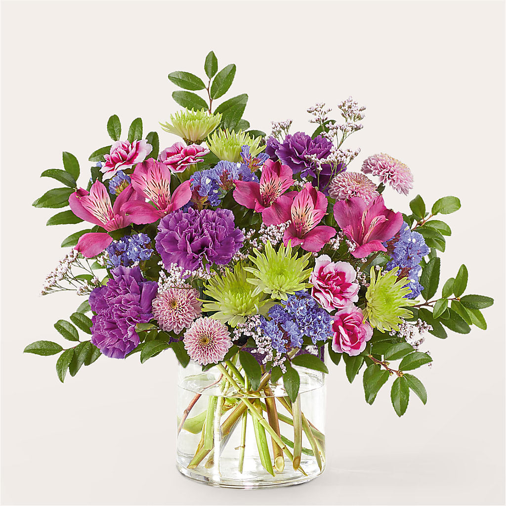 Glass Half Full Bouquet –  Calumet Florist, Calumet City IL
