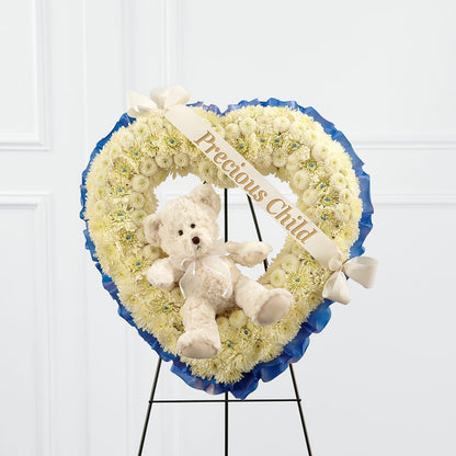 Precious Child Standing Heart –  Calumet Florist, Calumet City IL