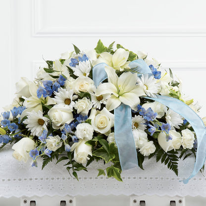 Tender Treasure Casket Spray –  Calumet Florist, Calumet City IL