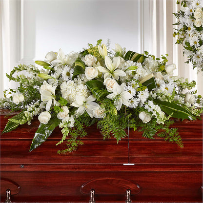 Abundance Casket Spray –  Calumet Florist, Calumet City IL