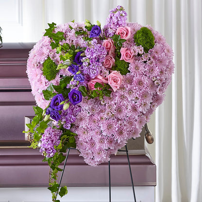 Treasured Love Standing Heart –  Calumet Florist, Calumet City IL