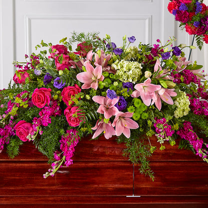 Radiant Tribute Casket Spray –  Calumet Florist, Calumet City IL