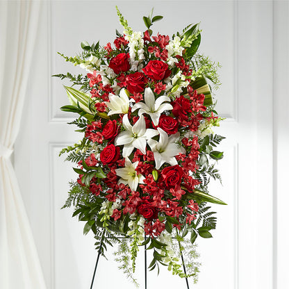 Everlasting Memory Standing Spray –  Calumet Florist, Calumet City IL