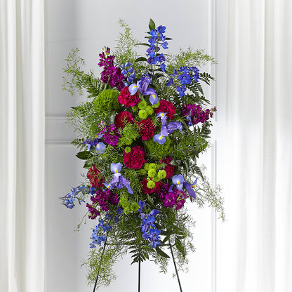 Heavenly Skies Standing Spray –  Calumet Florist, Calumet City IL