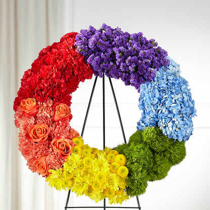 Circle of Love Wreath –  Calumet Florist, Calumet City IL