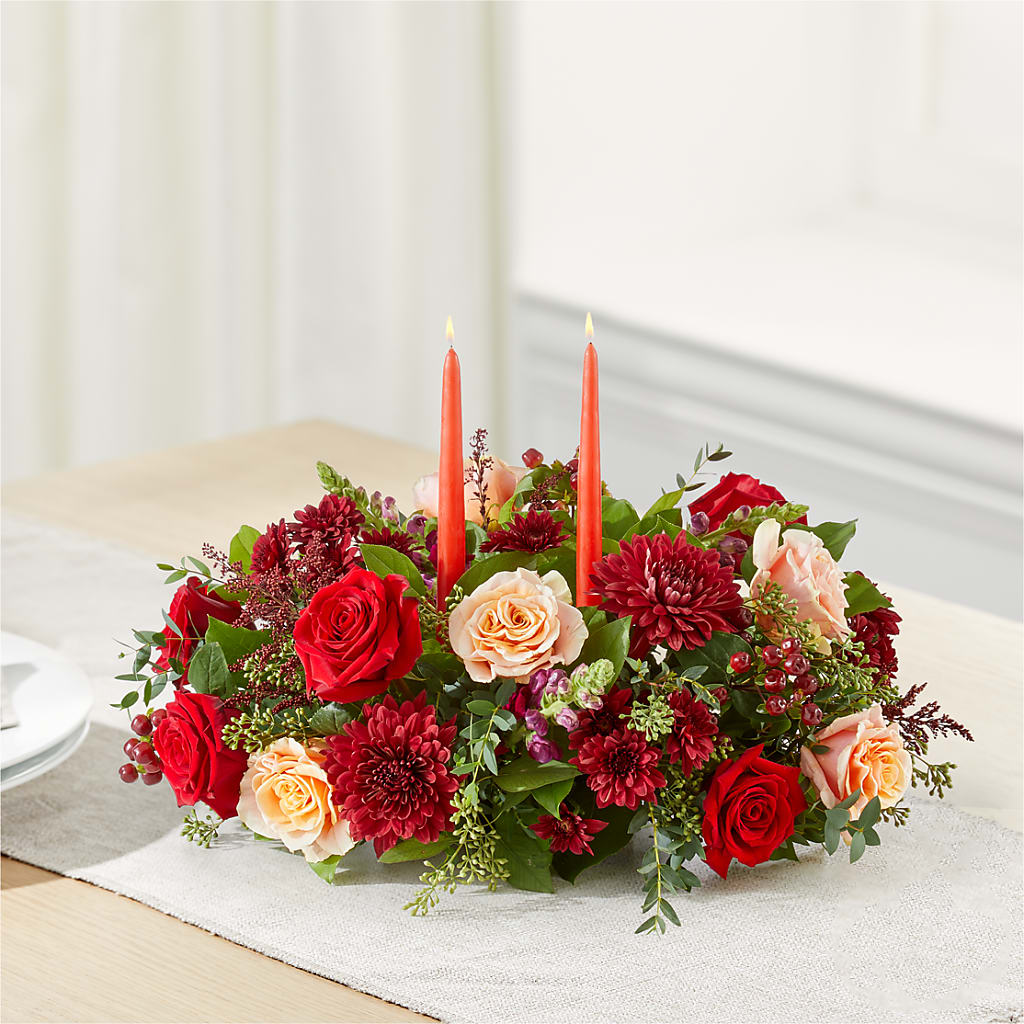 Most Thankful Centerpiece –  Calumet Florist, Calumet City IL