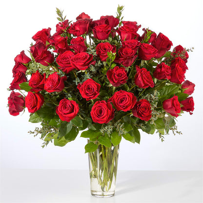 Forever Yours Fifty Stem Red Rose Bouquet –  Calumet Florist, Calumet City IL